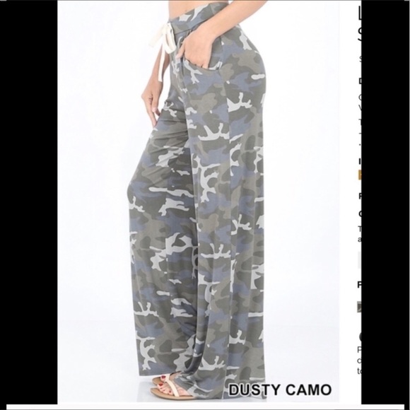 SOLD SOLD🚨PRICE DROP🆕Plus Size Camo Lounge Pants - Picture 2 of 3